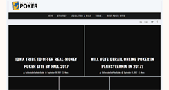 Desktop Screenshot of californiapoker.com
